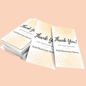 Thank You Cards with Personalization